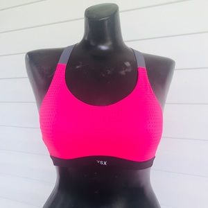 Victoria’s Secret VSX Athletic Bra Neon Pink 32B